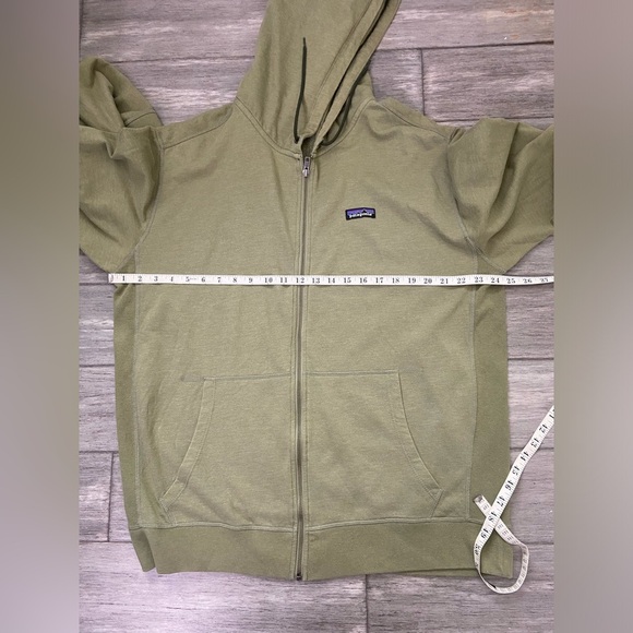 patagonia organic cotton full zip hoodie Sz Xl - Picture 12 of 15